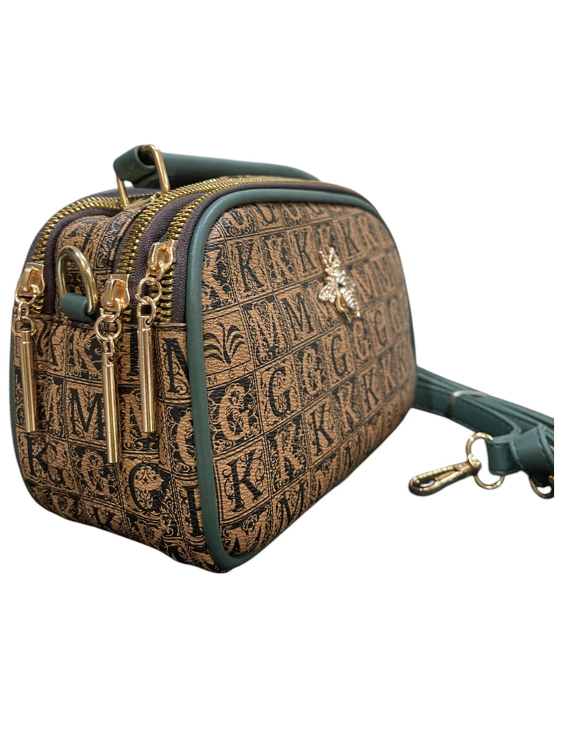 Latest shoulder bags with back zip