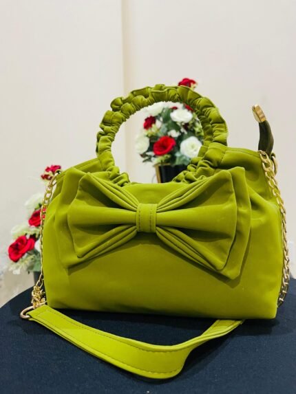 Green Hand bag