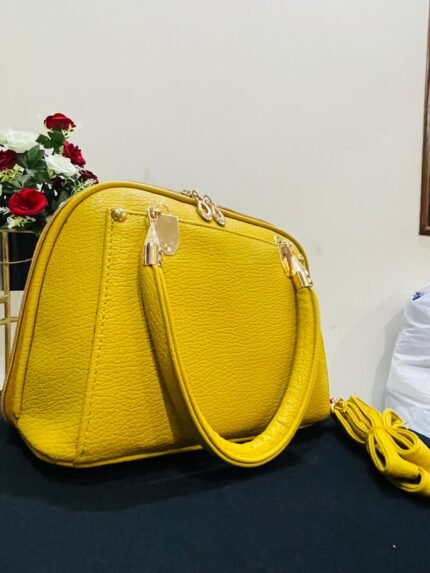 lemon hand bag