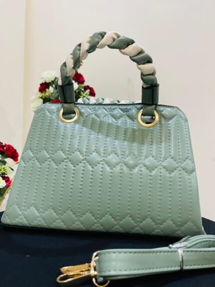 mint color hand bag