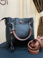 leather hand bag