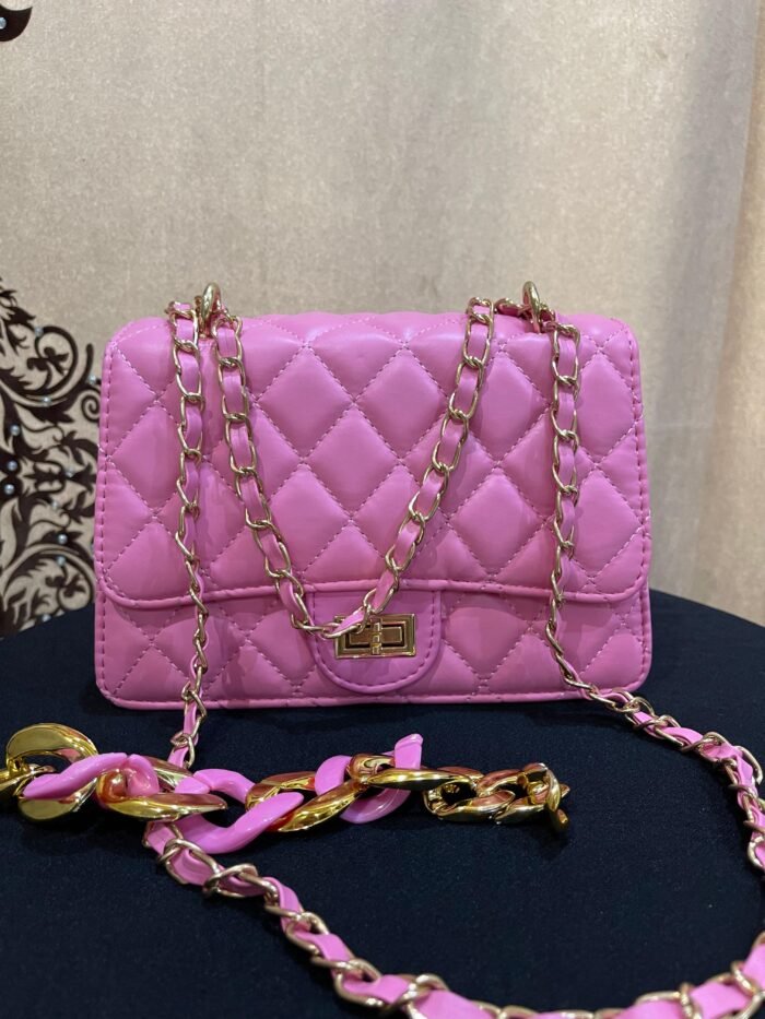 pink sholder bag