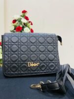 dior hand bag black