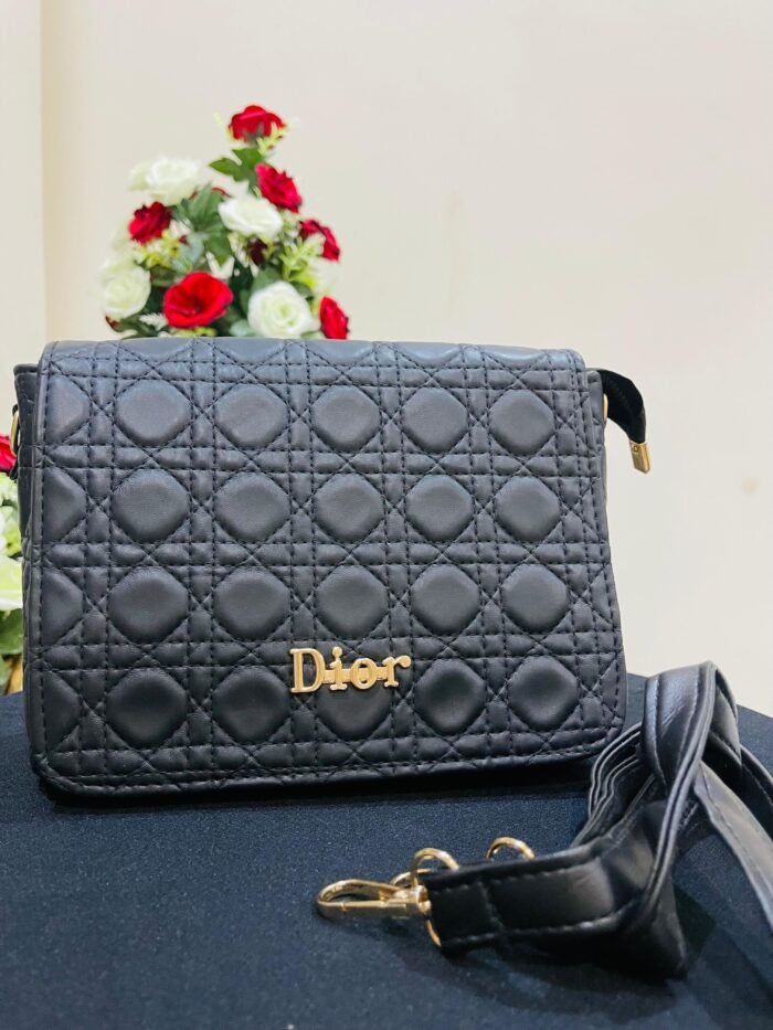 dior hand bag black